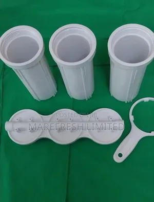 Housing White Tripple 1/4 Inlet