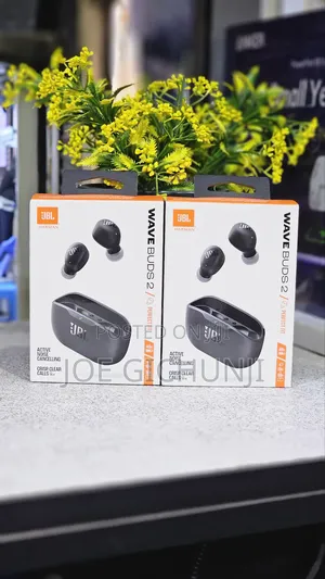 JBL Wave Buds 2, Wireless Noise Cancelling Bluetooth Earbuds