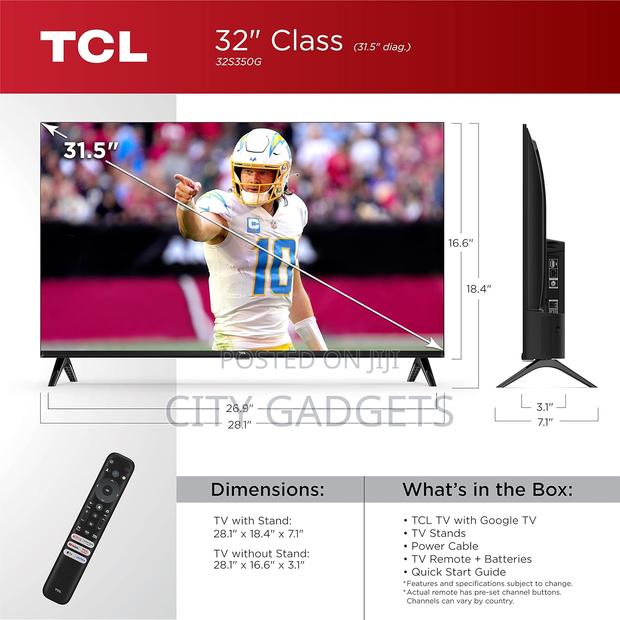 TCL 32-Inch 1080p LED Smart TV With Google TV - thumbnail 2