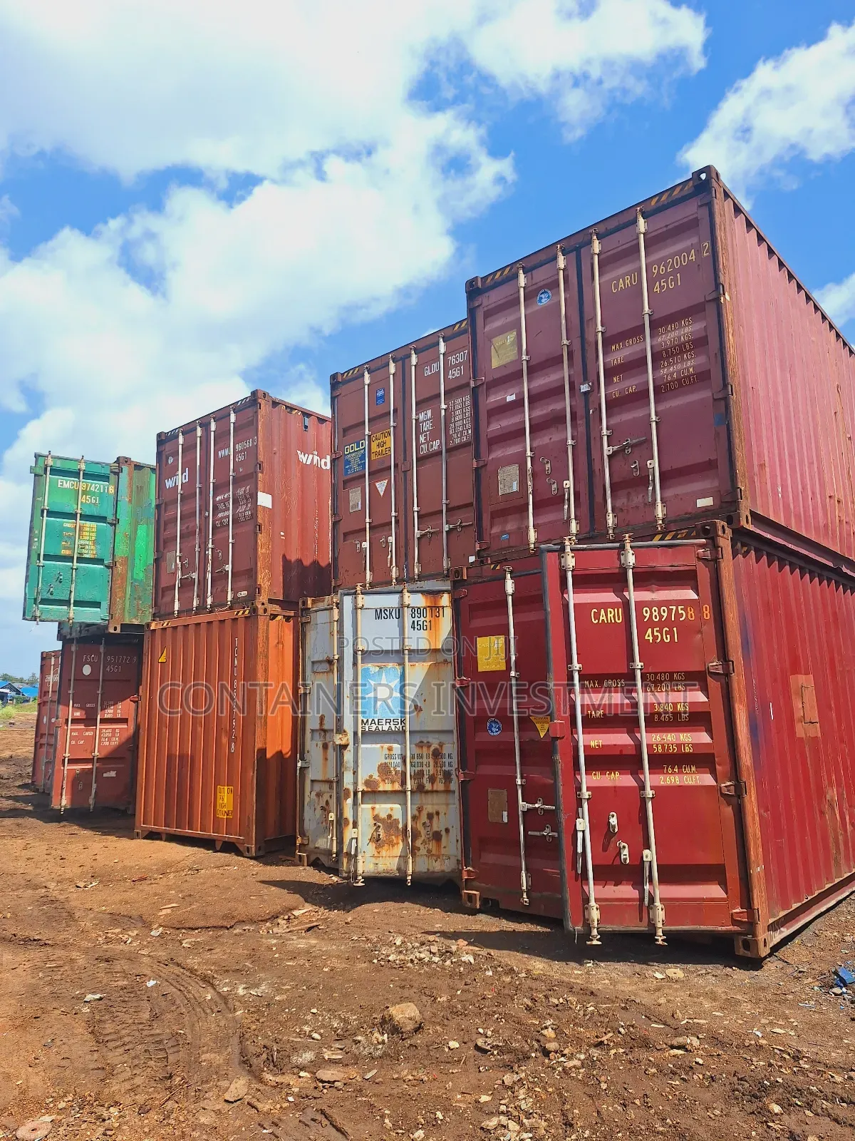 40ft Empty Containers for Sale- We Do Everything Containers