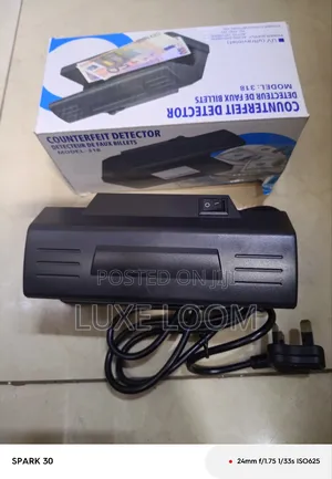 Money Counterfeit Detector Machine