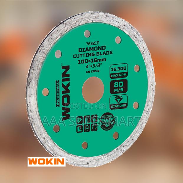 WOKIN 763211 WET DIAMOND DISC, 115 X 22mm