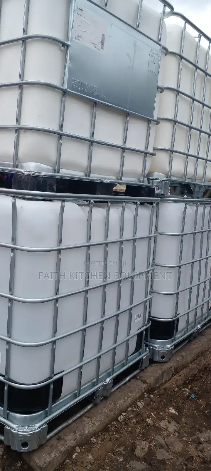 Steel Cage Water Tank