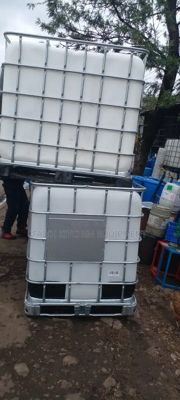 Steel Cage Water Tank
