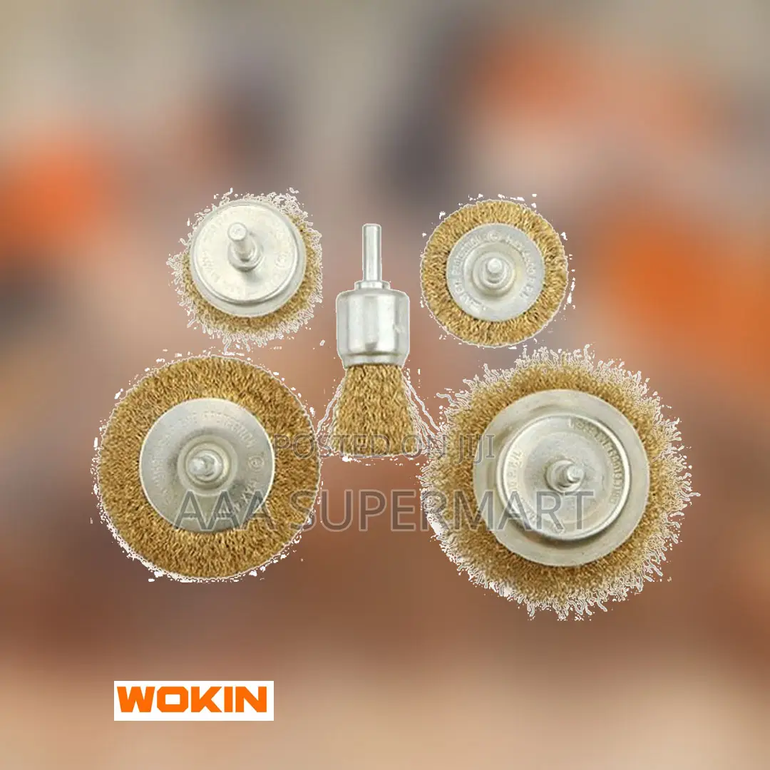 Wokin 771605 5pcs Wire Brushes Set