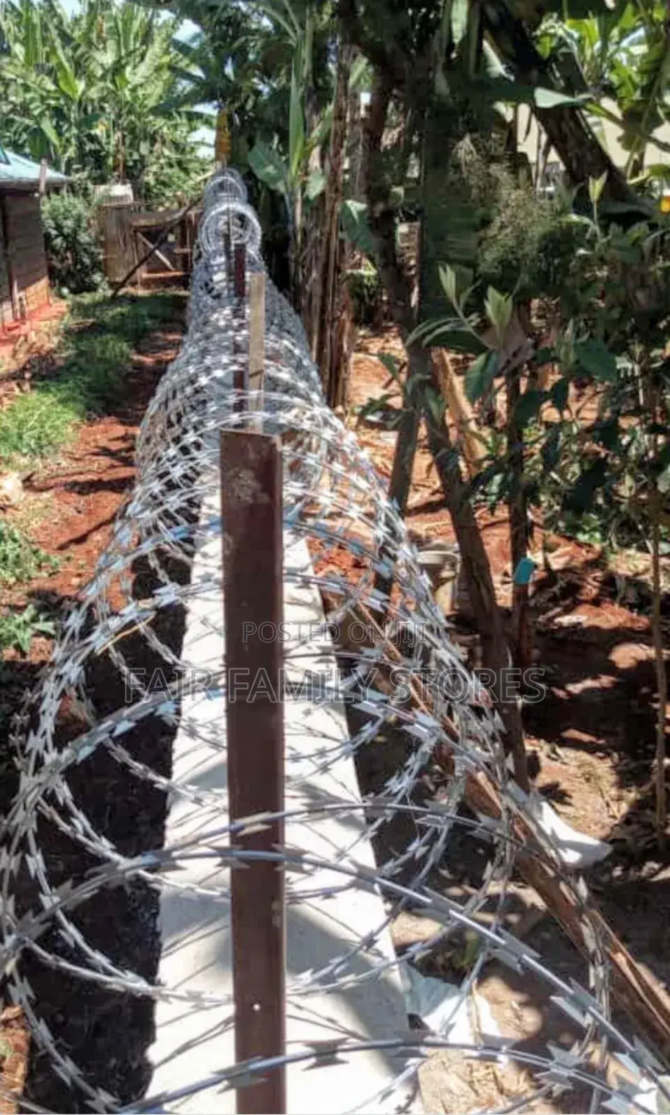 450mm Double Galvanized Razor Wire