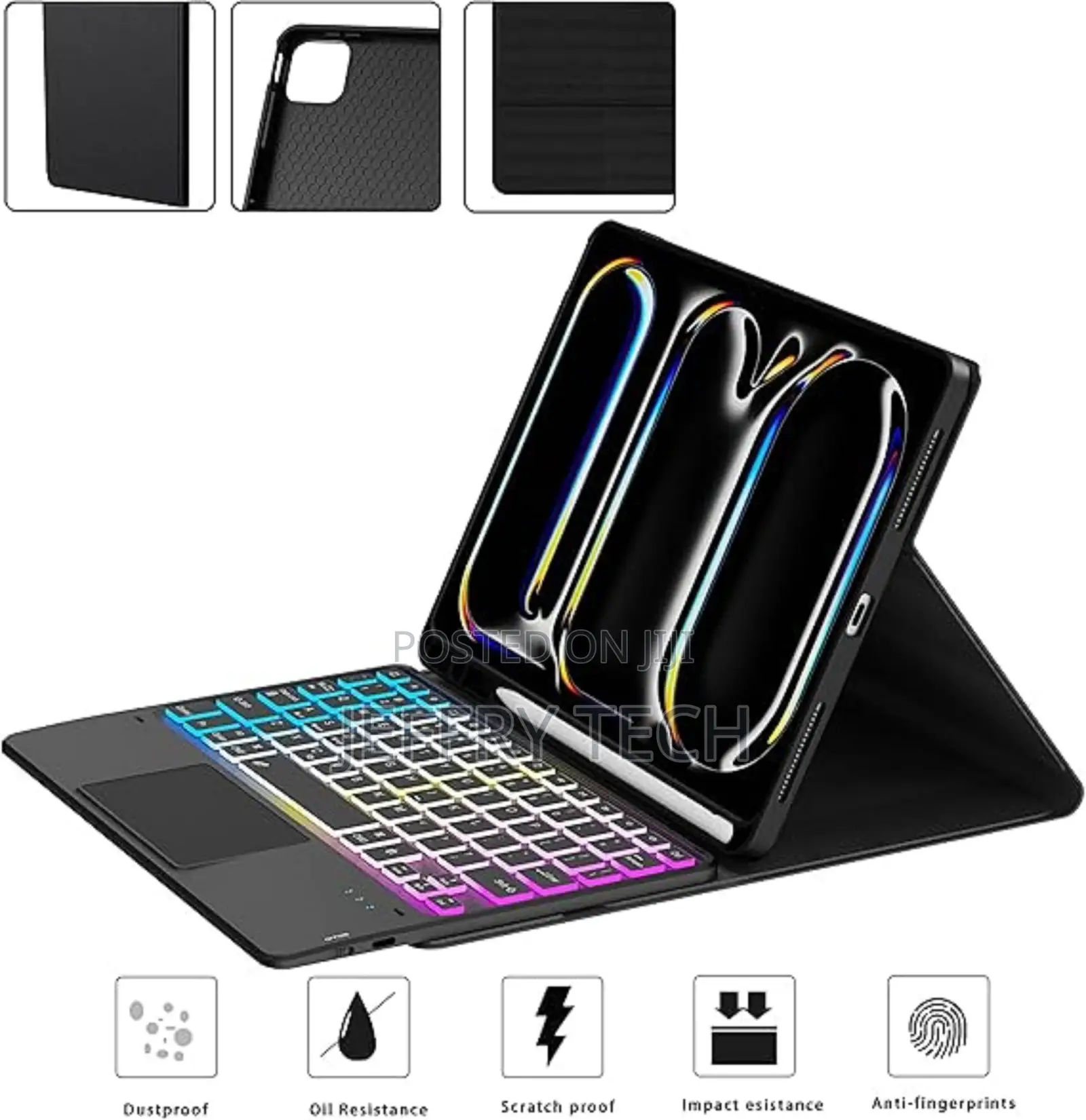 iPad Pro 11-Inch (M4) 2024 Case With Detachable Keyboard