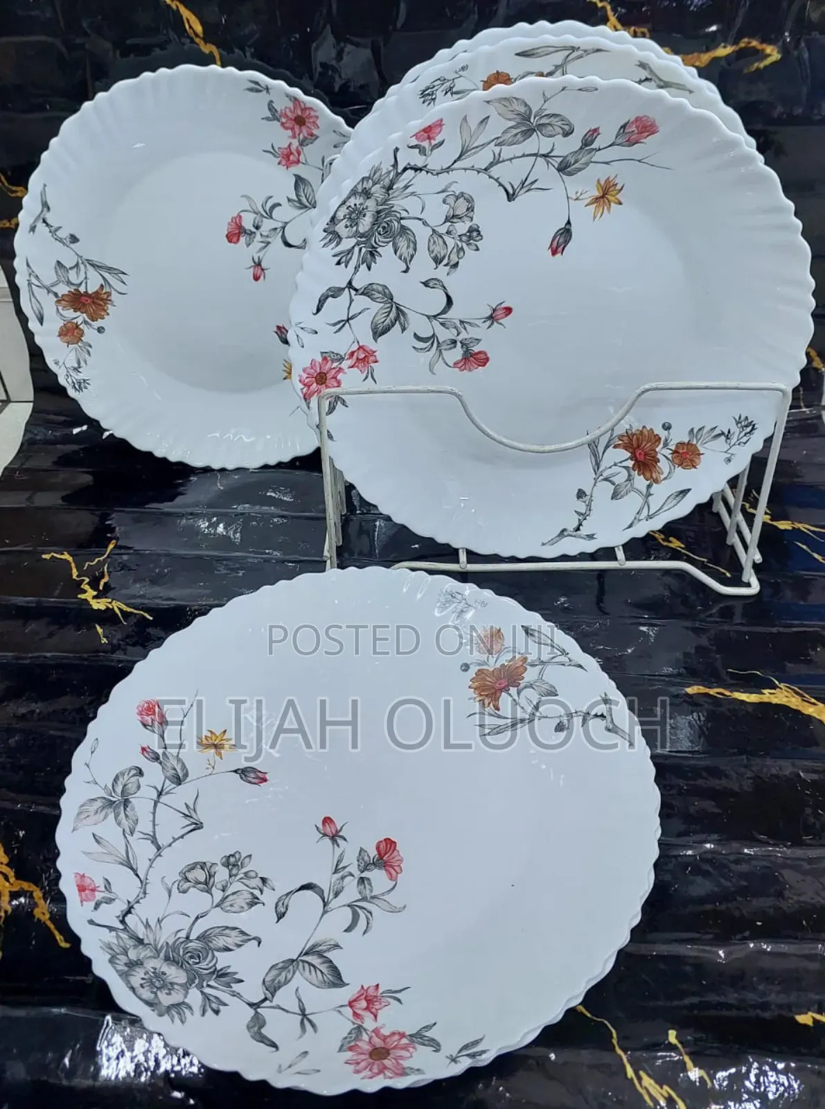 High Quality Opal Ceramic ROUND Plates