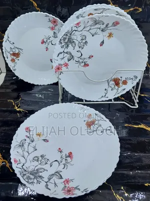High Quality Opal Ceramic ROUND Plates