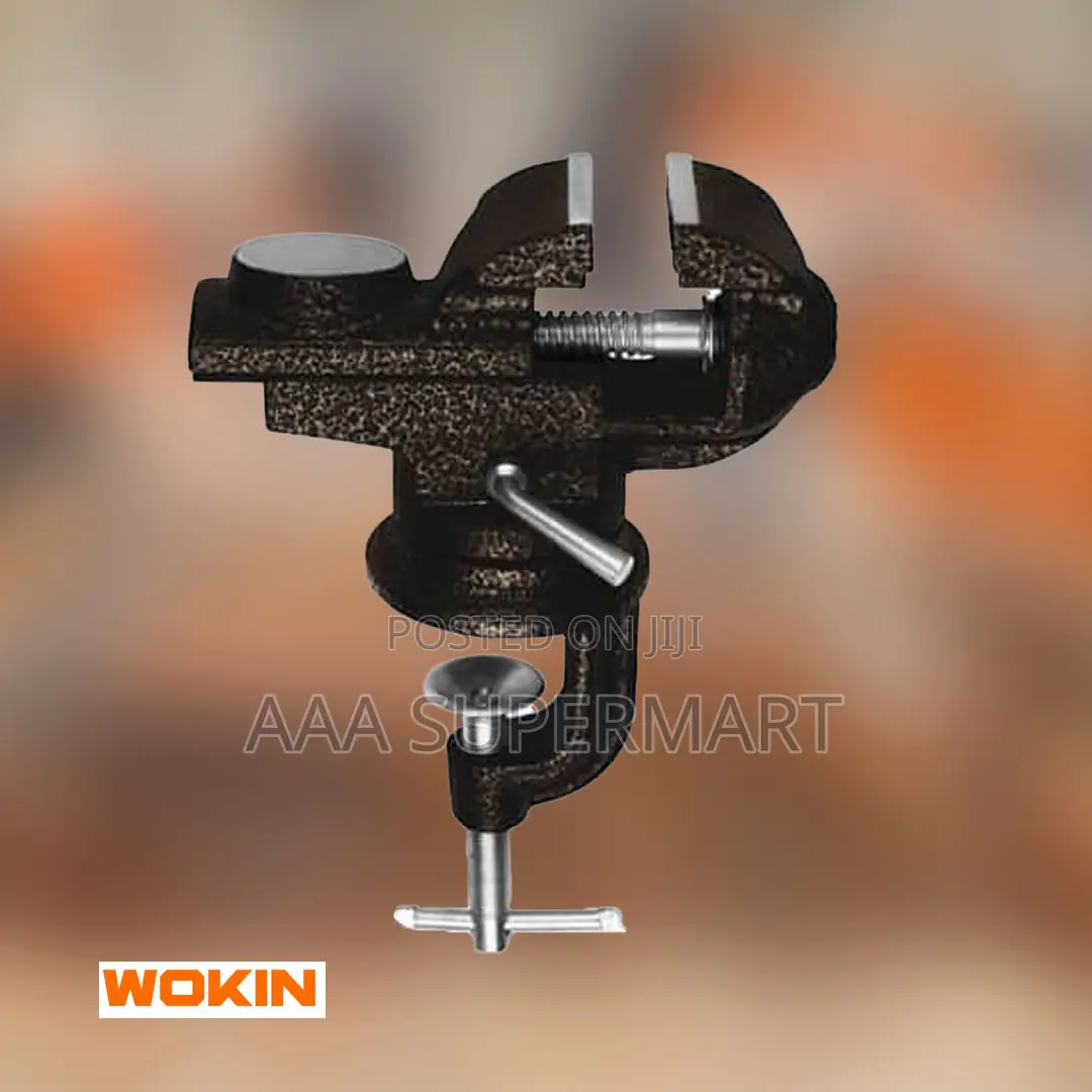 Wokin 106002 Swivel Base Bench Vice, 50mm