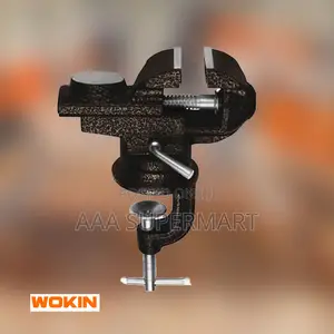 Wokin 106002 Swivel Base Bench Vice, 50mm