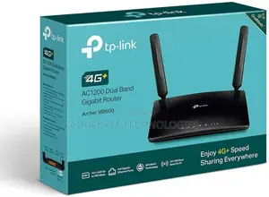 Tp-Link 4G+ Cat6 AC1200 Dual Band Gigabit Wireless Router