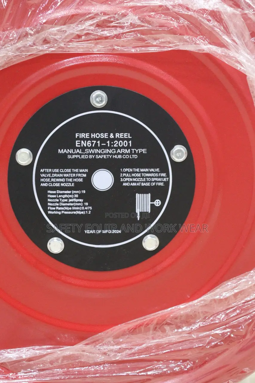 Fire Hose Reel Certified To EN 671-1: 2012