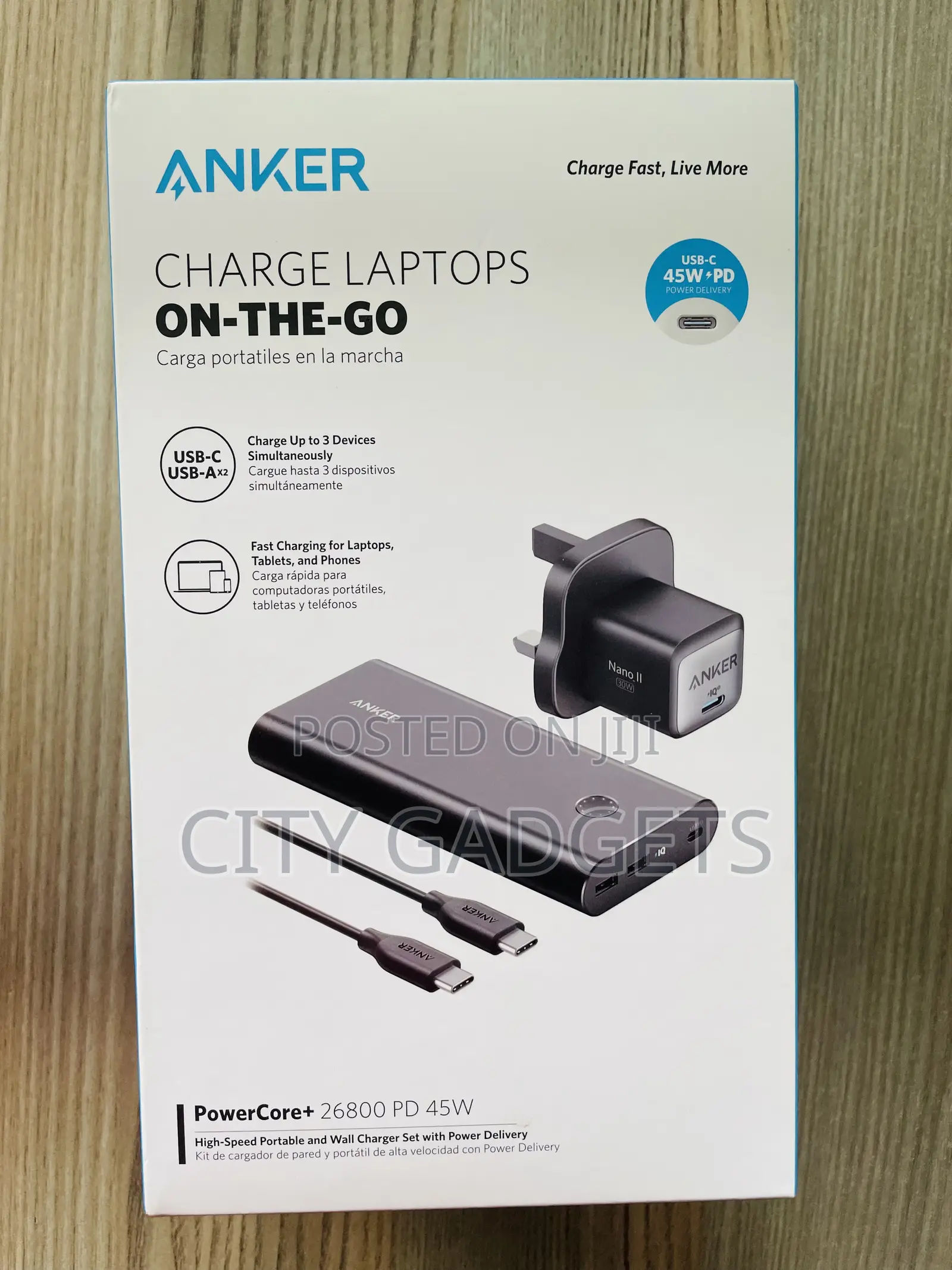 Anker Laptop Power Bank on the Go Charging