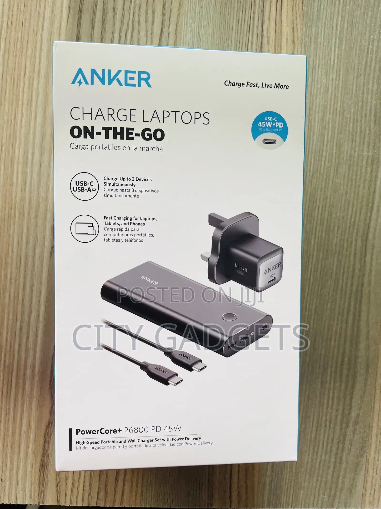Anker Laptop Power Bank on the Go Charging