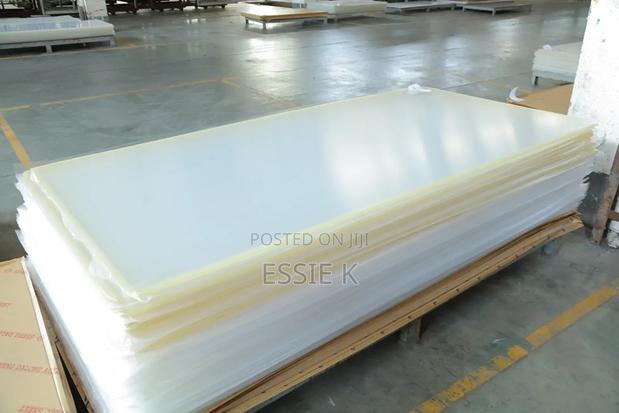 8ft by 4ft White Perspex