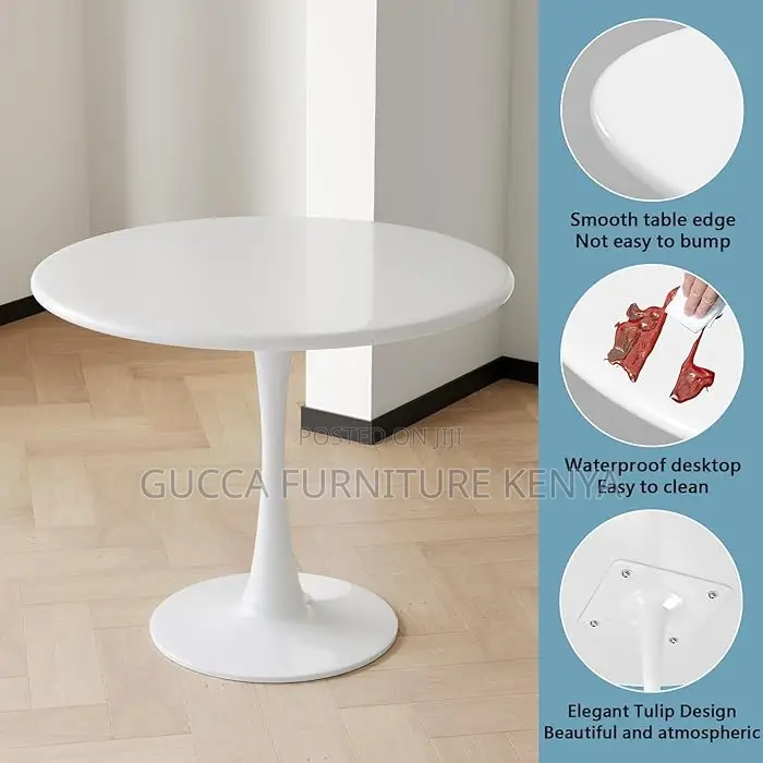 Dining Tables: Mid Century Modern Round Dining Table