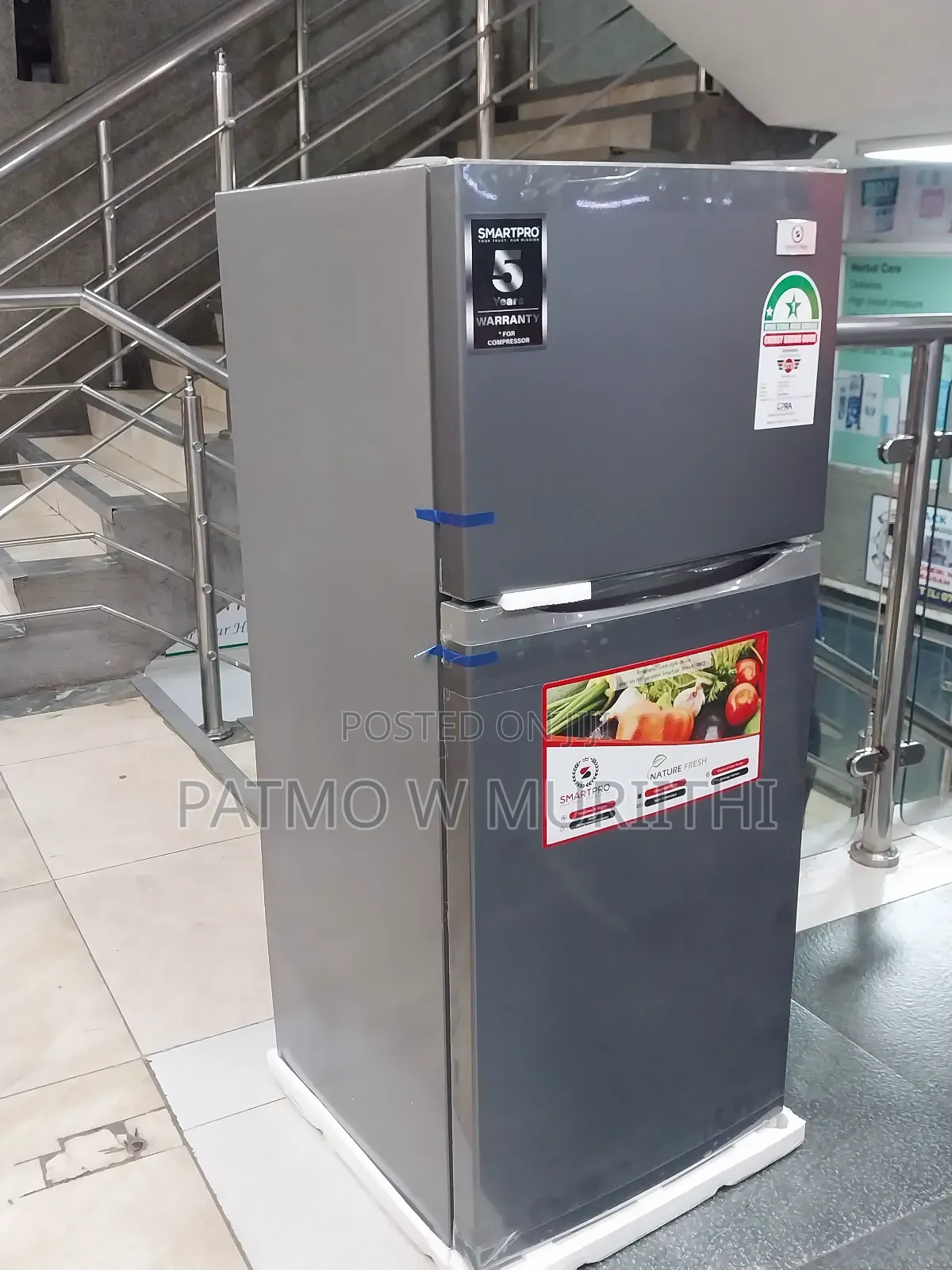 118L Fridge, Smartpro Refrigerator New Model