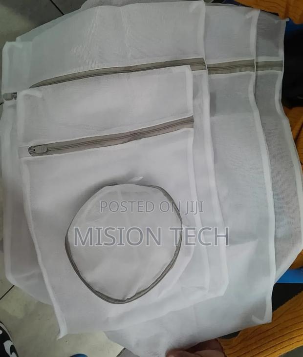 5-Piece Zippered Mesh Laundry Bags