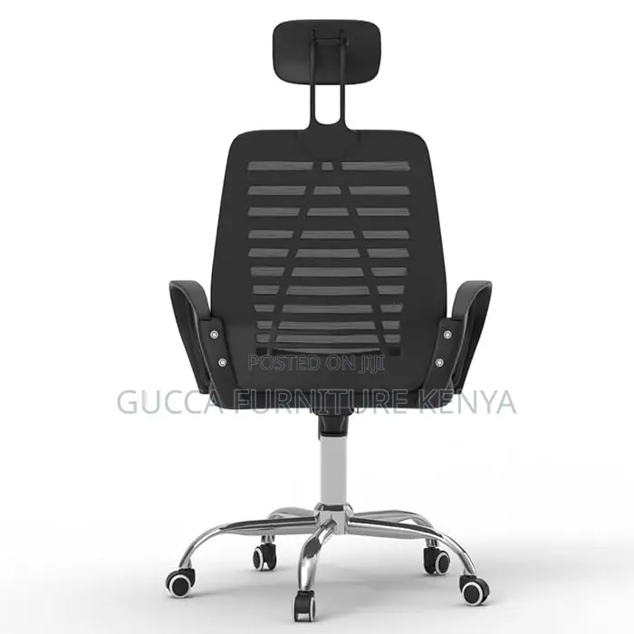 Office Chairs: Ergonomic Headrest Mesh Task High Back Chair