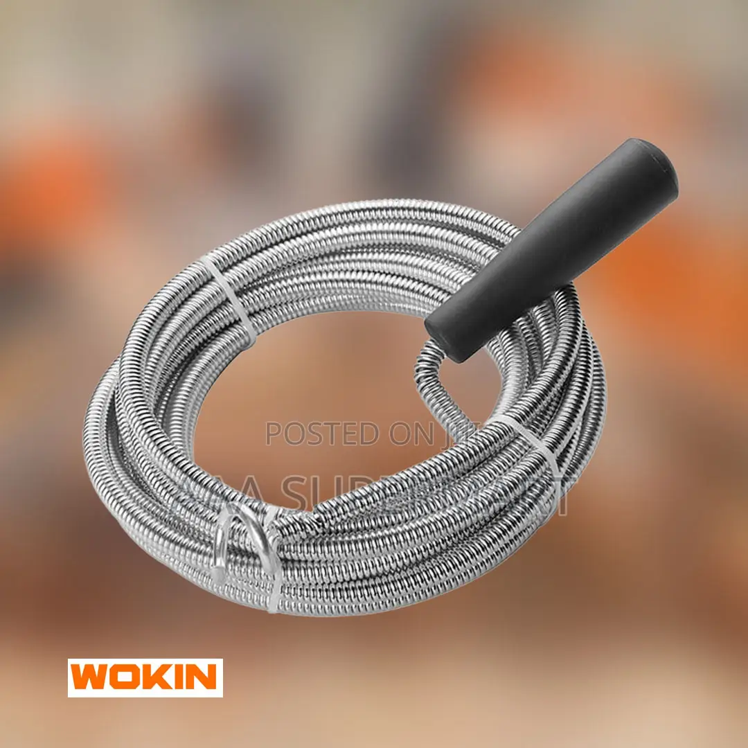 WOKIN 651010 DRAIN CLEANER, 10 Metres