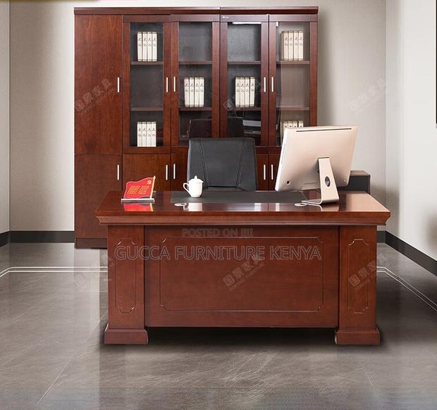 Office Tables:1600mm Executive President Writing Office Desk - main view