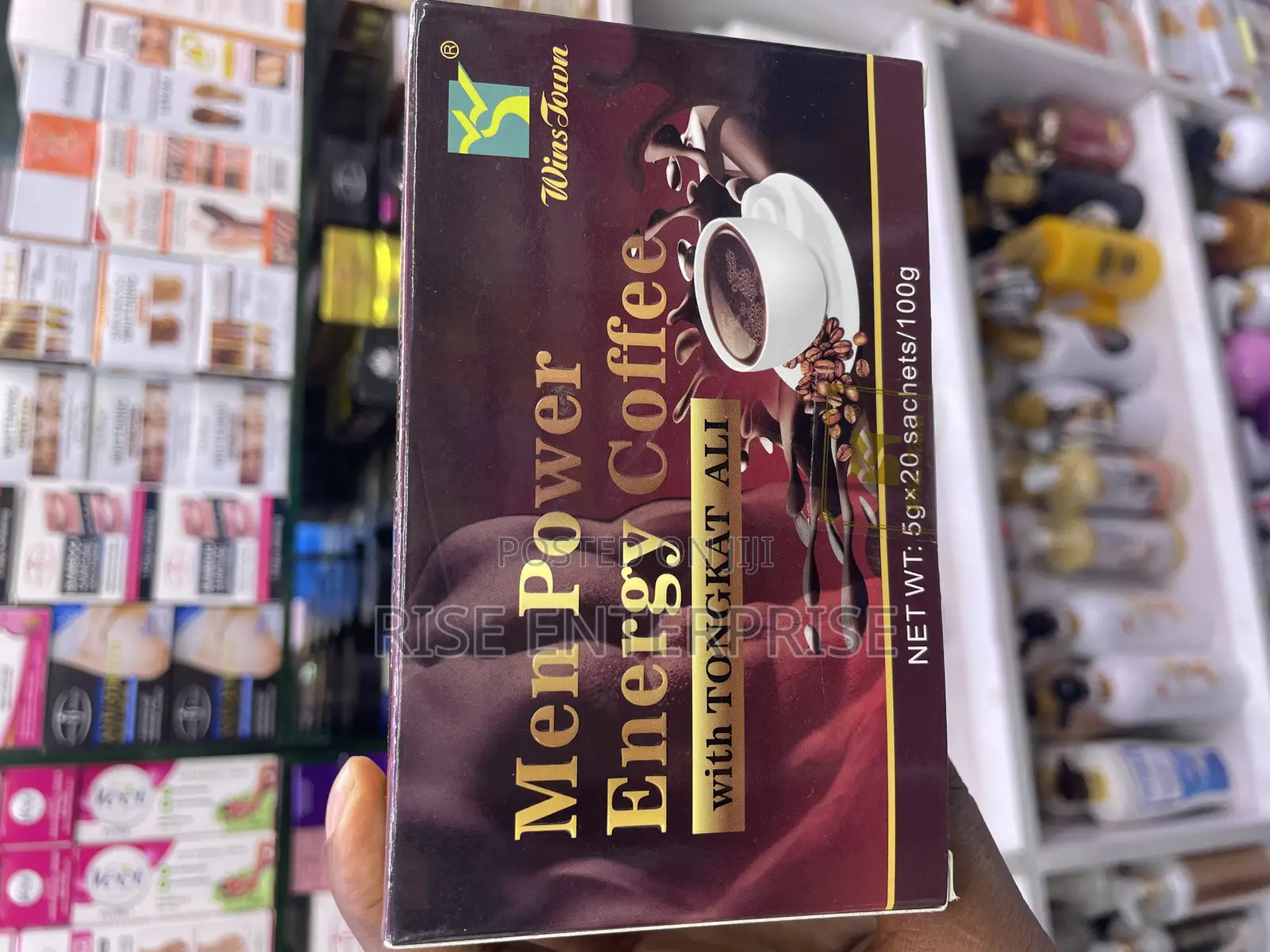 Men Power Wins Town Energy Coffee- Libido Booster