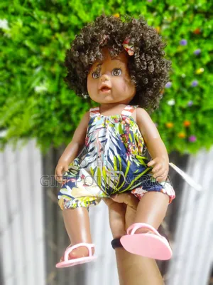Big African Doll 40cm With Clothes for Kids