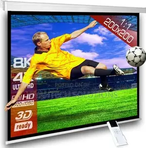 Lw Eps 240E Electric Projector Screen 240 X 240 CM