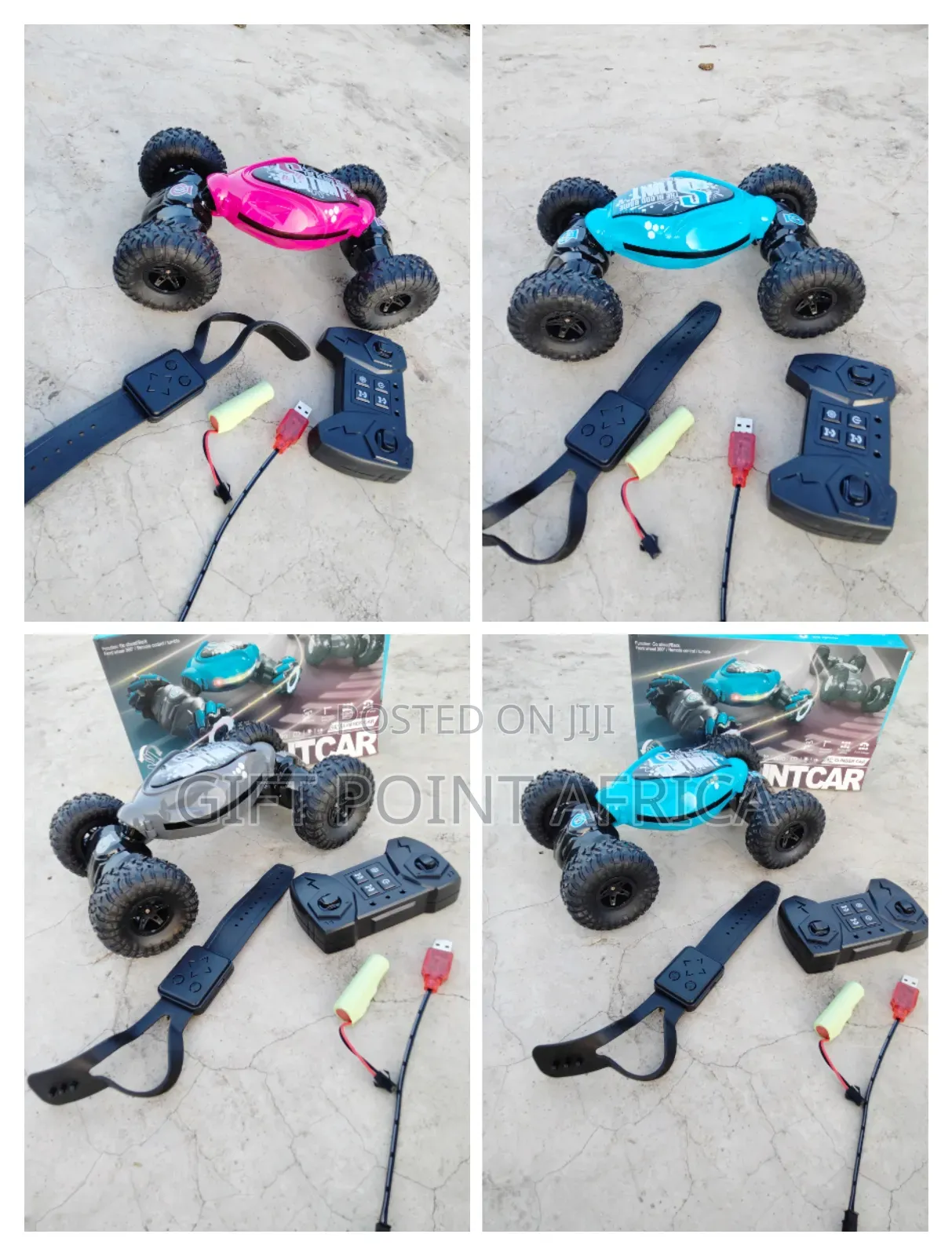 Rechargeable Stunt Toy Car With Hand Gestures for Kids