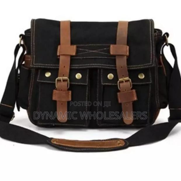 Original Leatherware Medium Size Duffel Bag Travel Hand Bag - thumbnail 3