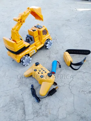 Kids Rechargeable Building Truck With Hand Gestures Sensor