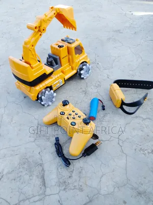 Kids Rechargeable Building Truck With Hand Gestures Sensor