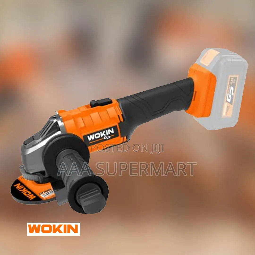 WOKIN 623445 20v CORDLESS ANGLE GRINDER, 115mm (Complete Wit