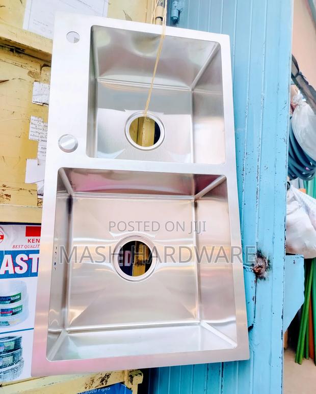 Double Bowl Kitchen Sink - main view