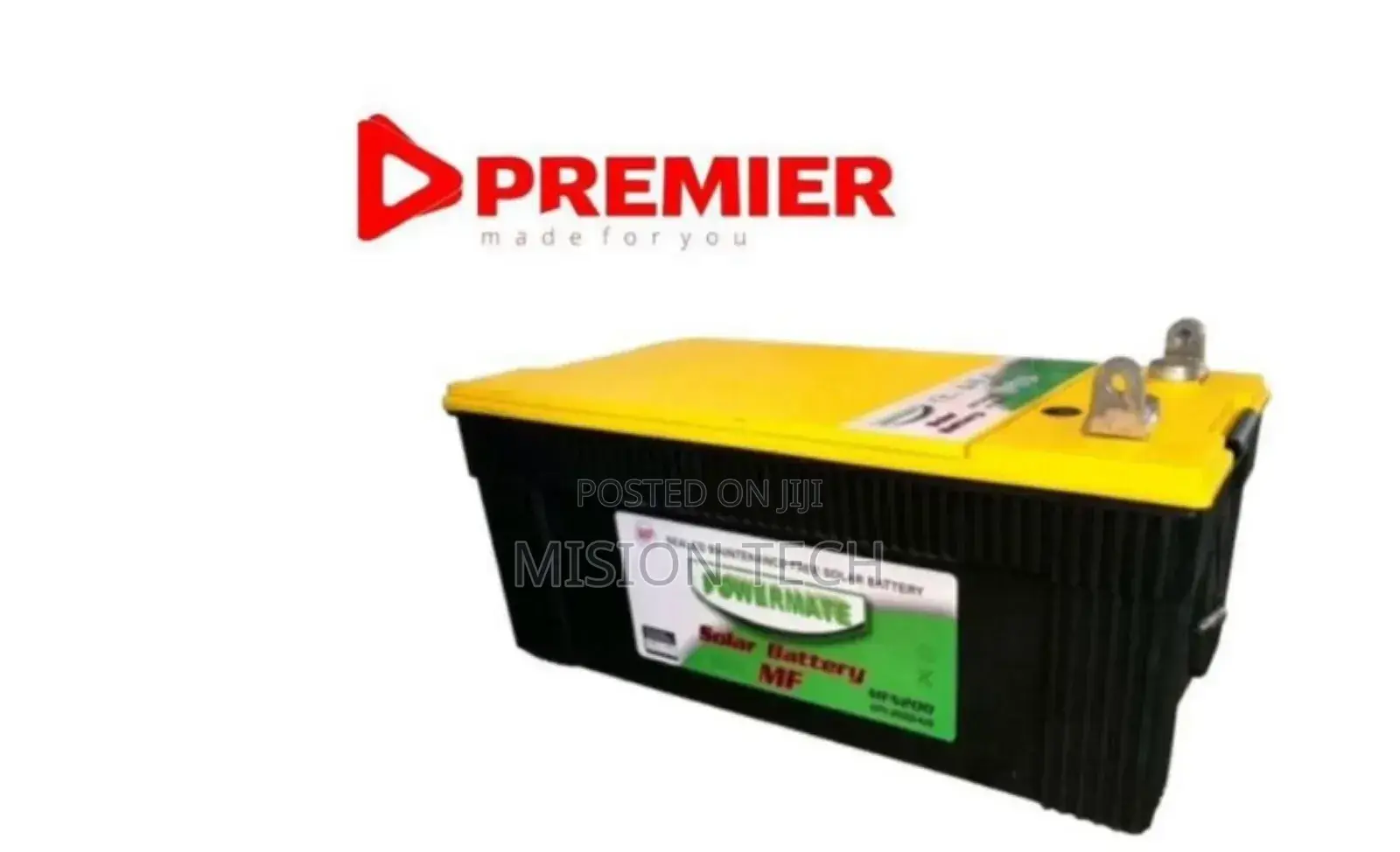 Powermate 200 Ah Solar Battery Dry Cell Maintenance° ✓