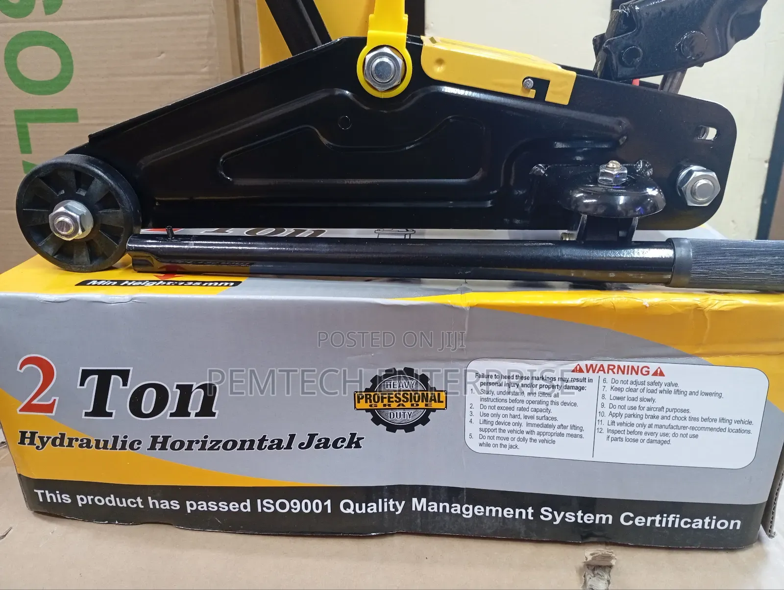 2T Hydraulic Trolley Jack