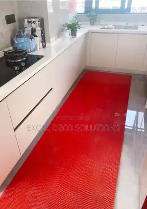 Quick Drainage Red PVC Carpet