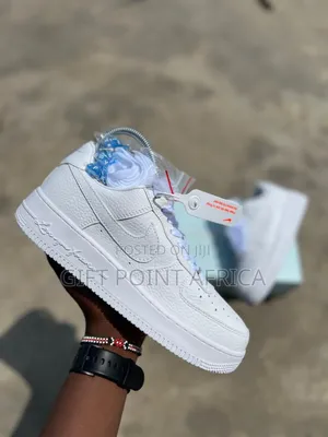 White Original Nike Airforce 1 Nocta Sneakers