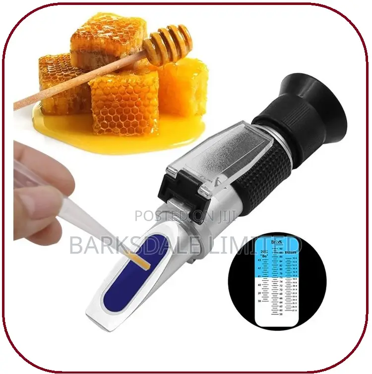 Brix 3-in-1 Sugar Honey Refractometer Meter Moisture