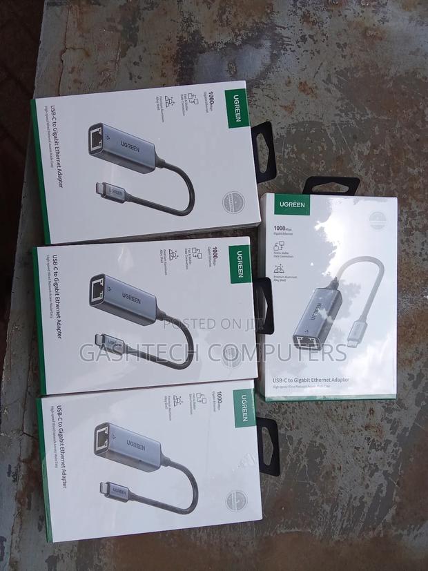 CM483 UGREEN USB-C 3.1 GEN1 to Gigabit Ethernet Adapter . - thumbnail 2