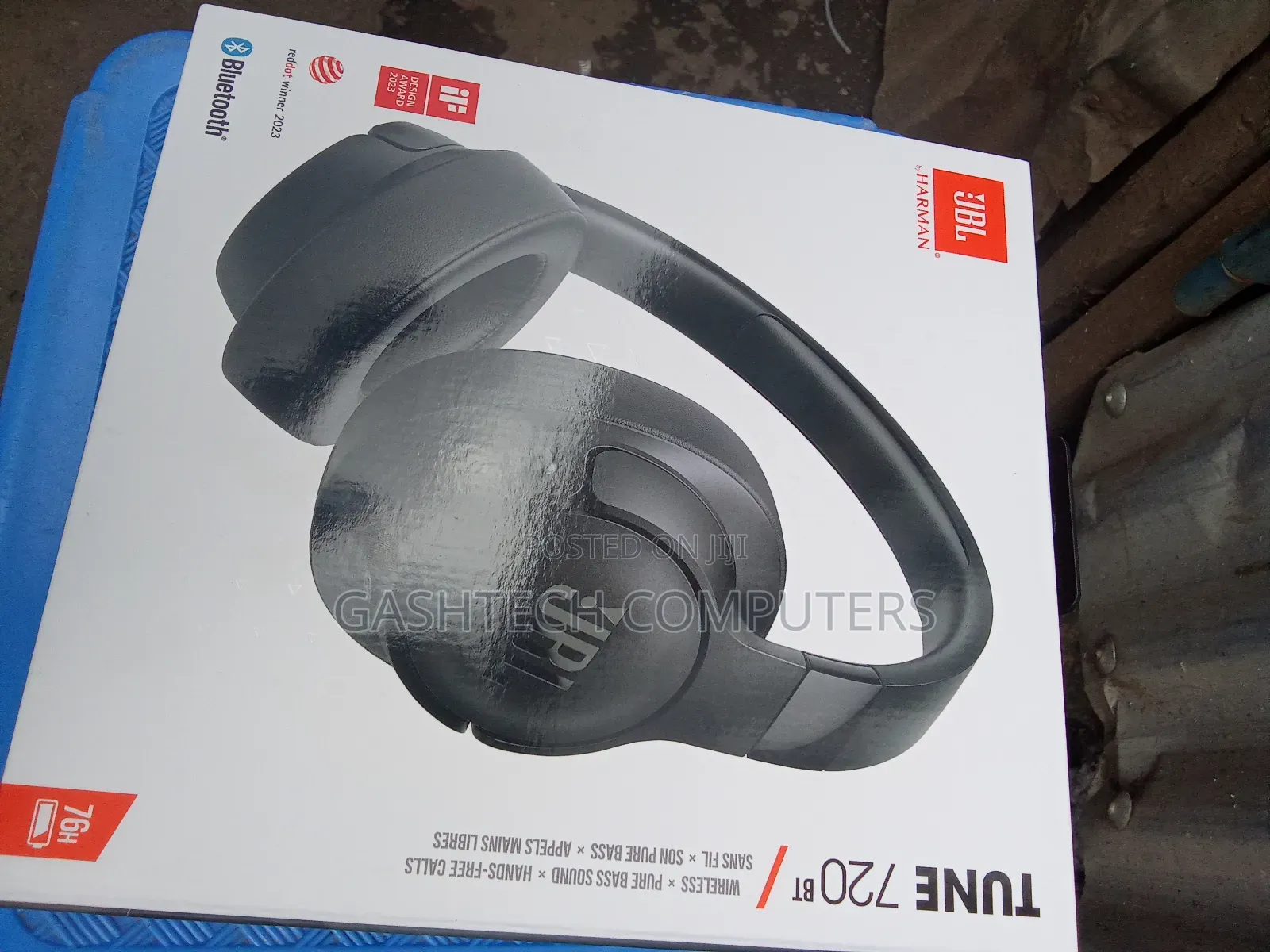 Hands-Free JBL Tune 720bt Wireless Headset