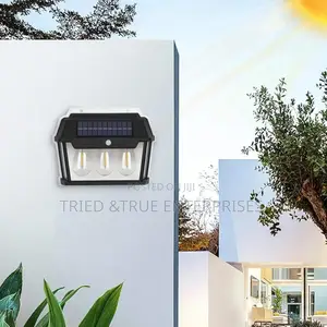 New Outdoor Solar Wall Brackets Light With Motion Sensor 4re