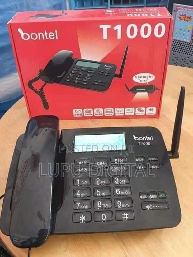 Bontel T1000 GSM Fixed Wireless Landline Desktop Phone - thumbnail 5