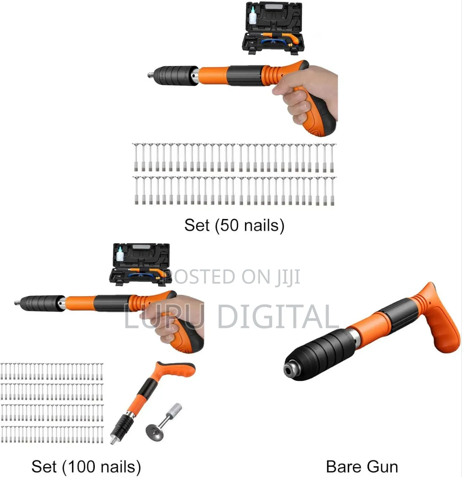 Mini Nail Gun Cordless Concrete Air Nailer Gun