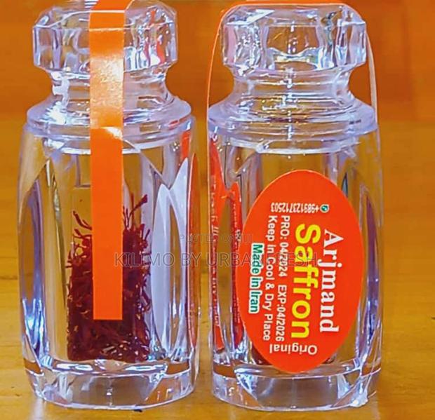 Grade 1 Pure Natural Saffron 1g Bottle.