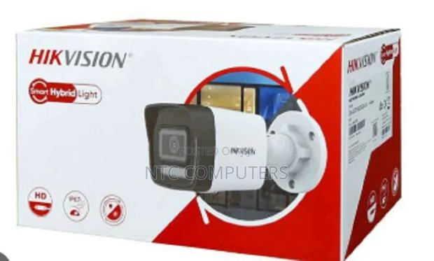Hikvision 4MP Smart Dual Light Bullet IP Camera With Mic – D