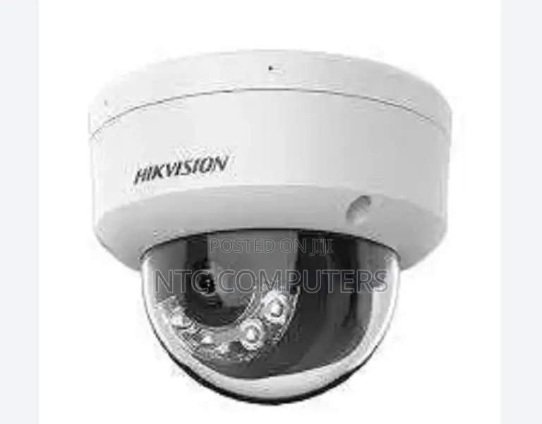 Hikvision 4mp Smart Dual Light Dome Ip Camera With Mic – Ds-