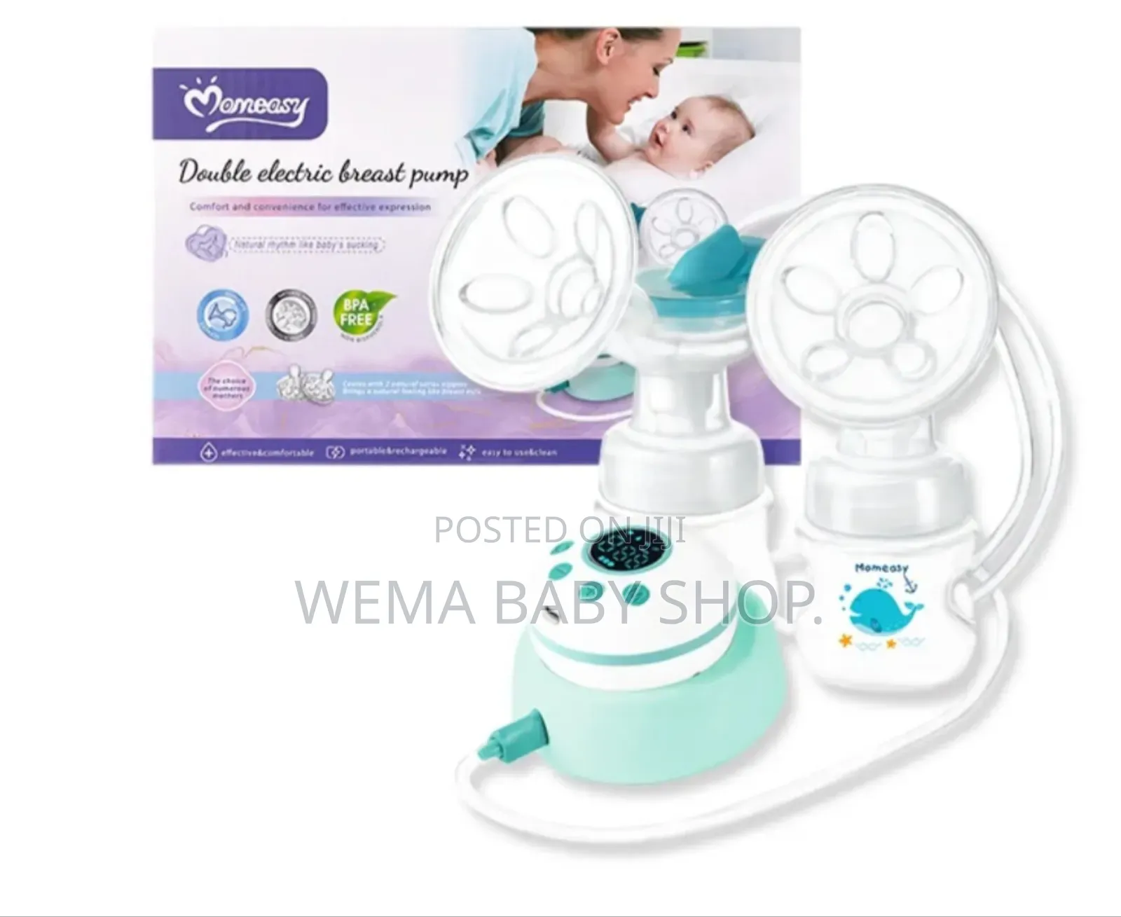 Momeasy Double Electric Breast Pump