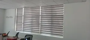 Custom Day and Night Zebra Roller Shades